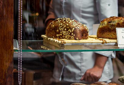 Стеклянные полки