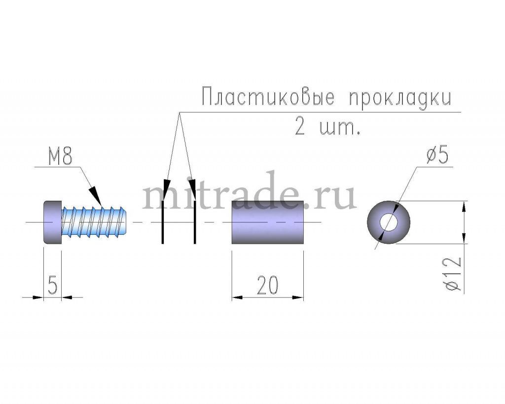 Держатель с отрывом 12*22мм D-1001 cp Держатель с отрывом 12*22мм D-1001 cp