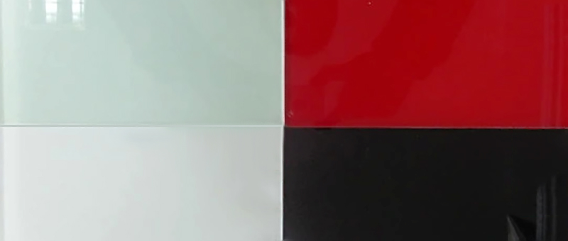 Закаленное цветное стекло