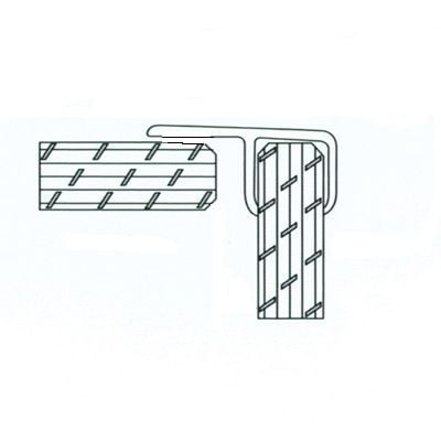 Уплотнитель 8мм*2,2м для душевой кабины MT-05 Уплотнитель 8мм*2,2м для душевой кабины MT-05