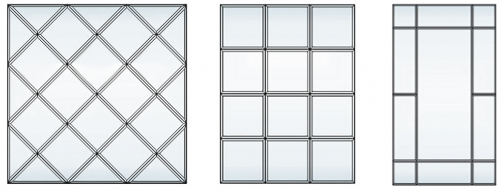 Виды зеркальных панно картинка