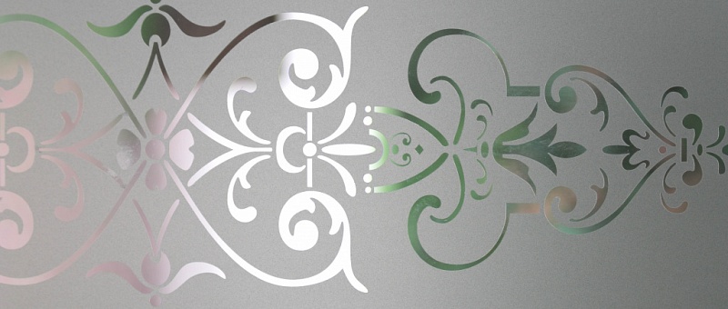 Пескоструйное стекло