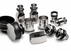 Комплект для стеклянной раздвижной перегородки под 25-ую трубу MT-080