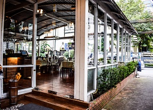 Стеклянная терраса