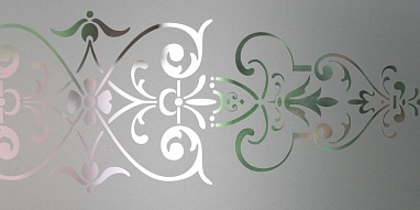 Пескоструйное стекло