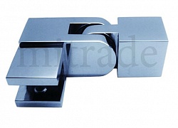 Крепление стекла к штанге 19*19мм регулируемое MT-19-08D cp