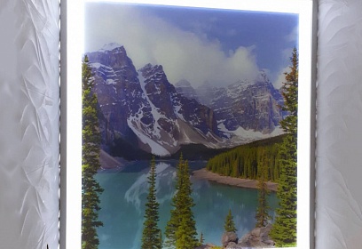 Картина из стекла