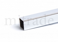 Штанга для душевой кабины 19*19*1,2мм L=2000мм, MT-19×19 cp