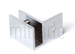 Коннектор стекло-стенка правый MT-B00UR cp