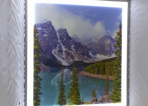 Картина из стекла