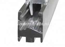 Порог с заглушкой для душевой кабины 2м MT-800-2 cp